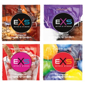 EXS Flavoured (vienetais) prezervatyvai