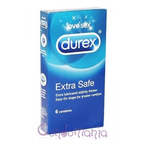 Durex Extra Safe (dėžutė 6 vnt.) prezervatyvai