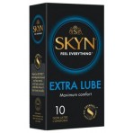 SKYN 'Extra Lubricated' prezervatyvai be latekso (dėžutė 10vnt) 
