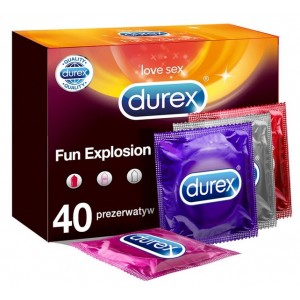 Durex rinkinys Fun Explosion (40 vnt. dėžutė)
